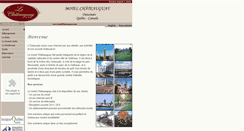Desktop Screenshot of motelchateauguay.com